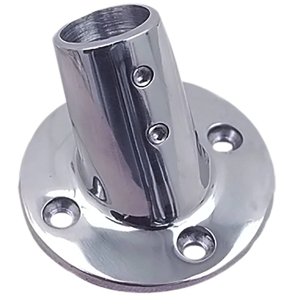60 Degree Stainless Steel Rail Fitting Base - image 3