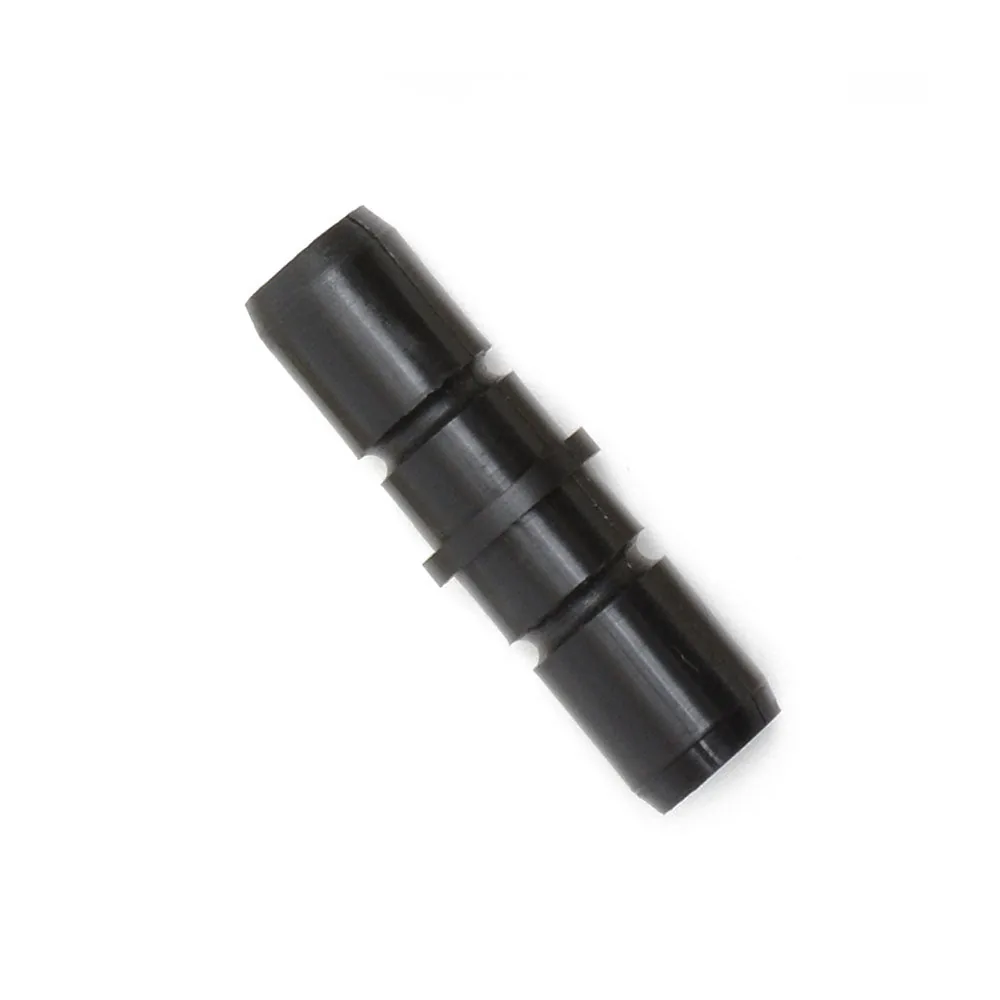BLACK - Delrin TUBE CONNECTORS / Splicers
