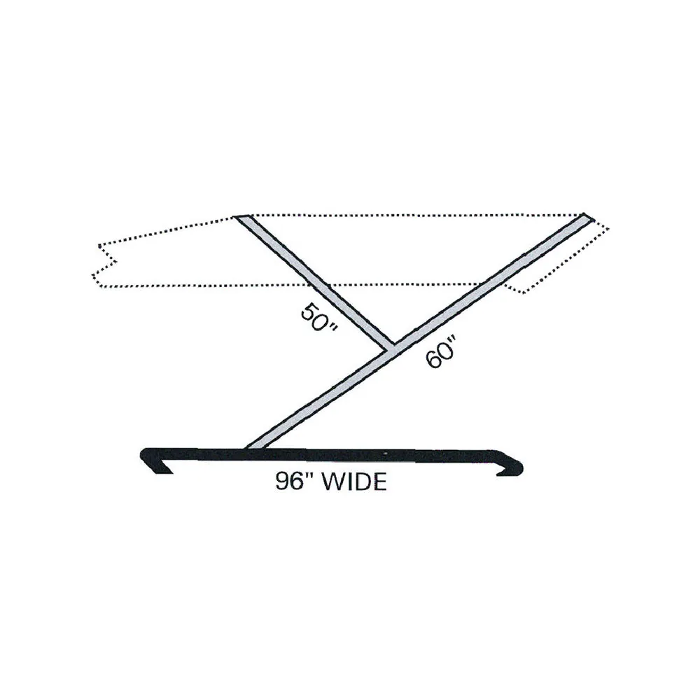 LG 2-BOW Boat Top 7/8 Bimini Frame Kit