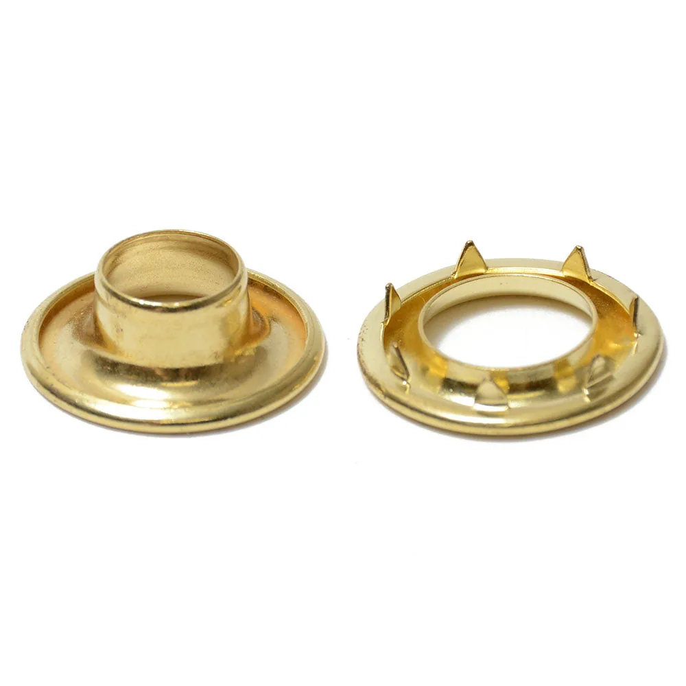 BRASS  - Rolled Rim Spur G&W Osborne Grommets