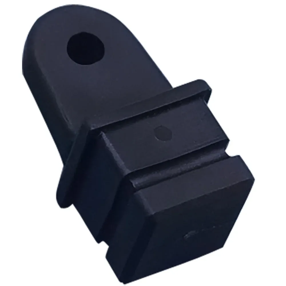 BLACK 1" Square Inside-Eye-End