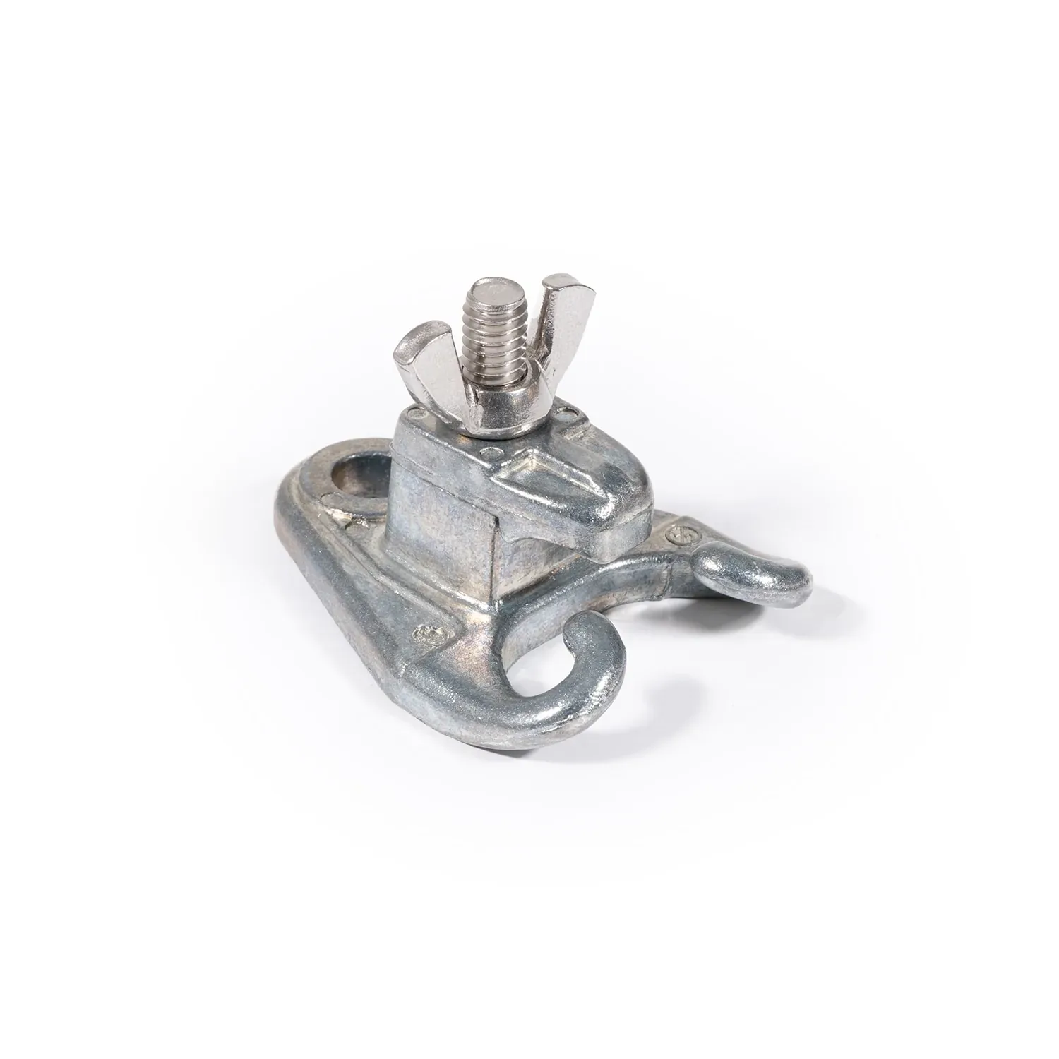 Roller Curtain: Hooks Wing-Nut #10 Zinc 3/8"r 1/2"rods