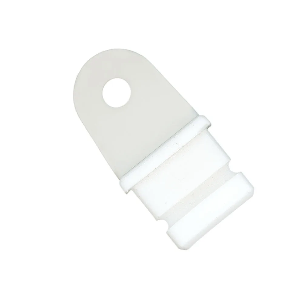 1in. Square Inside Eye End White Ten-pc/pack