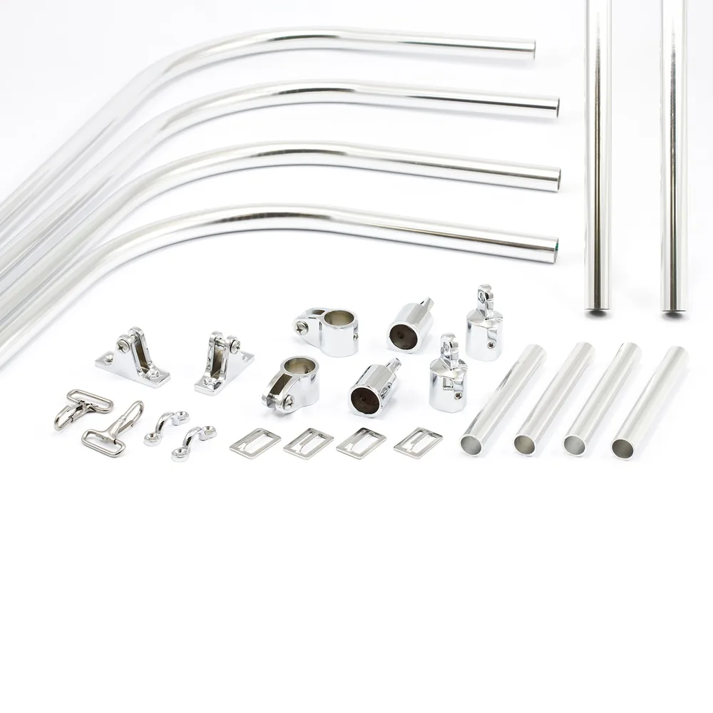 2-Bow - King Marine Bimini Frame Kit, 2-Bow & 3-Bow Aluminum