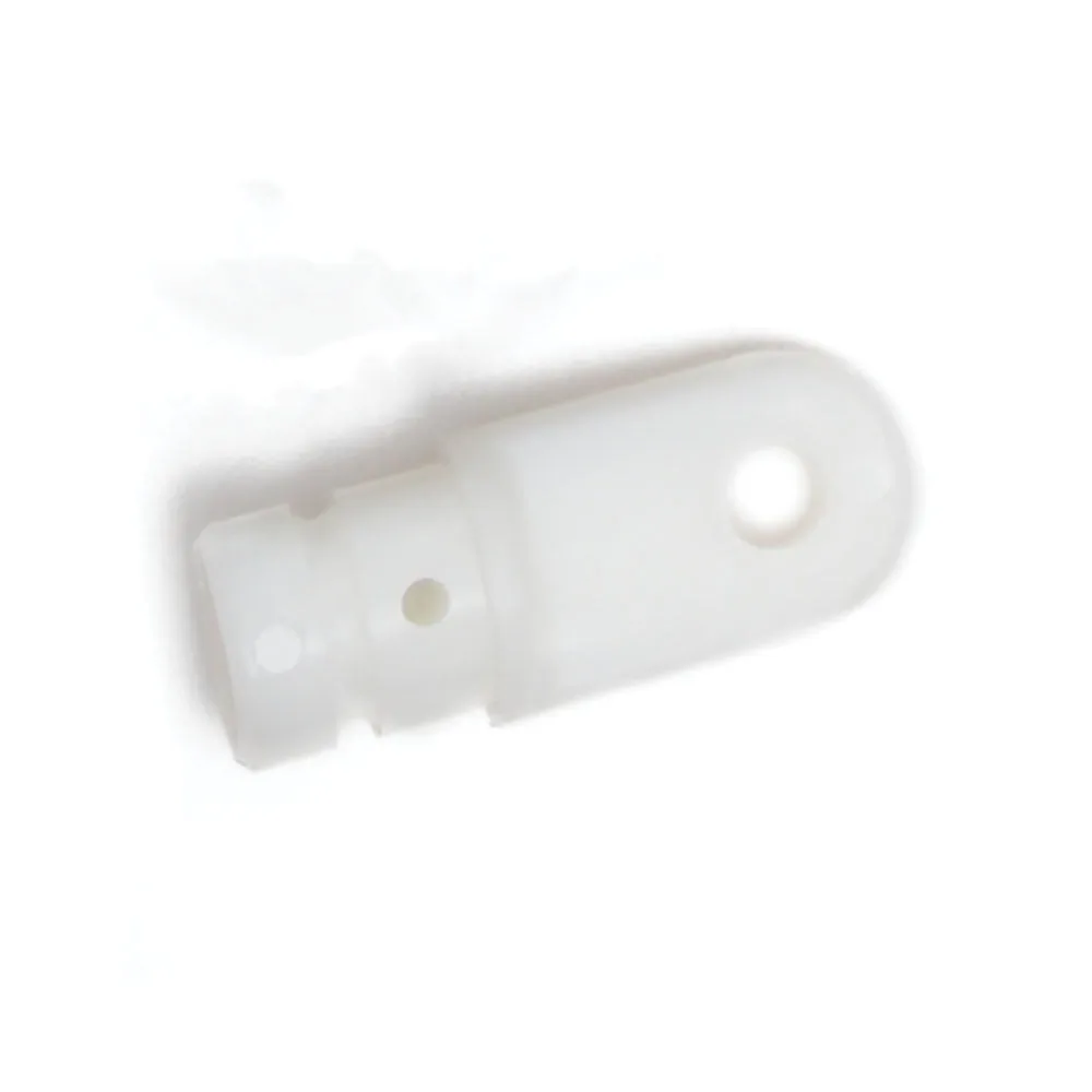 7/8in. Inside Eye End - White Ten-pc/pack