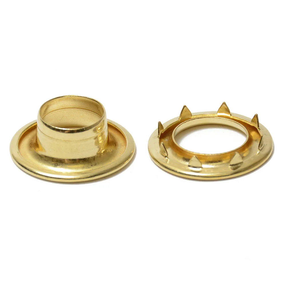 Brass - Rolled Rim Spur G&W Osborne Grommet