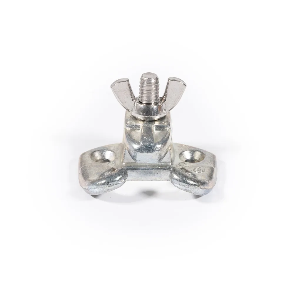 Head Rod Clamp Wood Number 5 Zinc Diecast 3 8 In Iron 112505 - Head Rod Clamps and Rafter Holders with Stainless Steel Fasteners