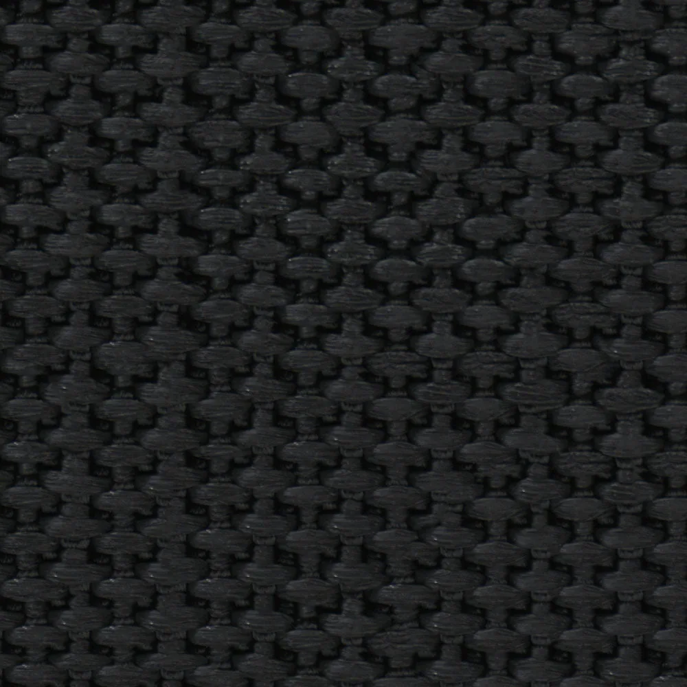 BLACK: Heavy Polypropylene Webbing