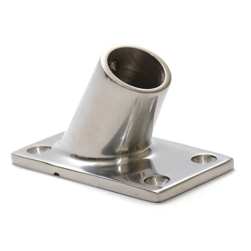60 Degree Stainless Steel Rail Fitting Base