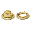 Brass - Rolled Rim Spur G&W Osborne Grommet