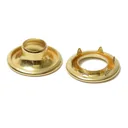 Brass - Rolled Rim Spur G&W Osborne Grommet