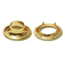Brass - Rolled Rim Spur G&W Osborne Grommet