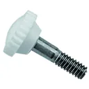 WHITE - Nylon HEAD SCREWS