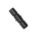 BLACK - Delrin TUBE CONNECTORS / Splicers