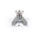 Head Rod Clamp Roller Curtain Type Brick Number 10 Zinc Diecast 3 8 In 1 2 In 112510 - Head Rod Clamp with Stainless Steel Fasteners for Awning — Zinc Die-Cast Iron, Multiple Sizes