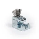No-Hooks Wing-Nut #30Z Narrow Base Zinc 1/2"rod