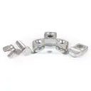 Head Rod Clamp Wood Number 5 Zinc Diecast 3 8 In Iron 112505 - Head Rod Clamps and Rafter Holders with Stainless Steel Fasteners