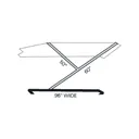 LG 2-BOW Boat Top 7/8 Bimini Frame Kit