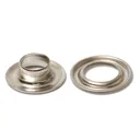 Nickel Plated - Self-Piercing G&W Grommets