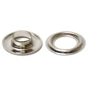 Nickel Plated - Self-Piercing G&W Grommets