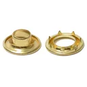 BRASS  - Rolled Rim Spur G&W Osborne Grommets
